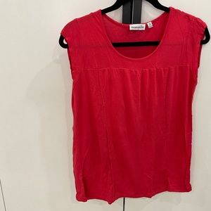 NWOT red nursing top